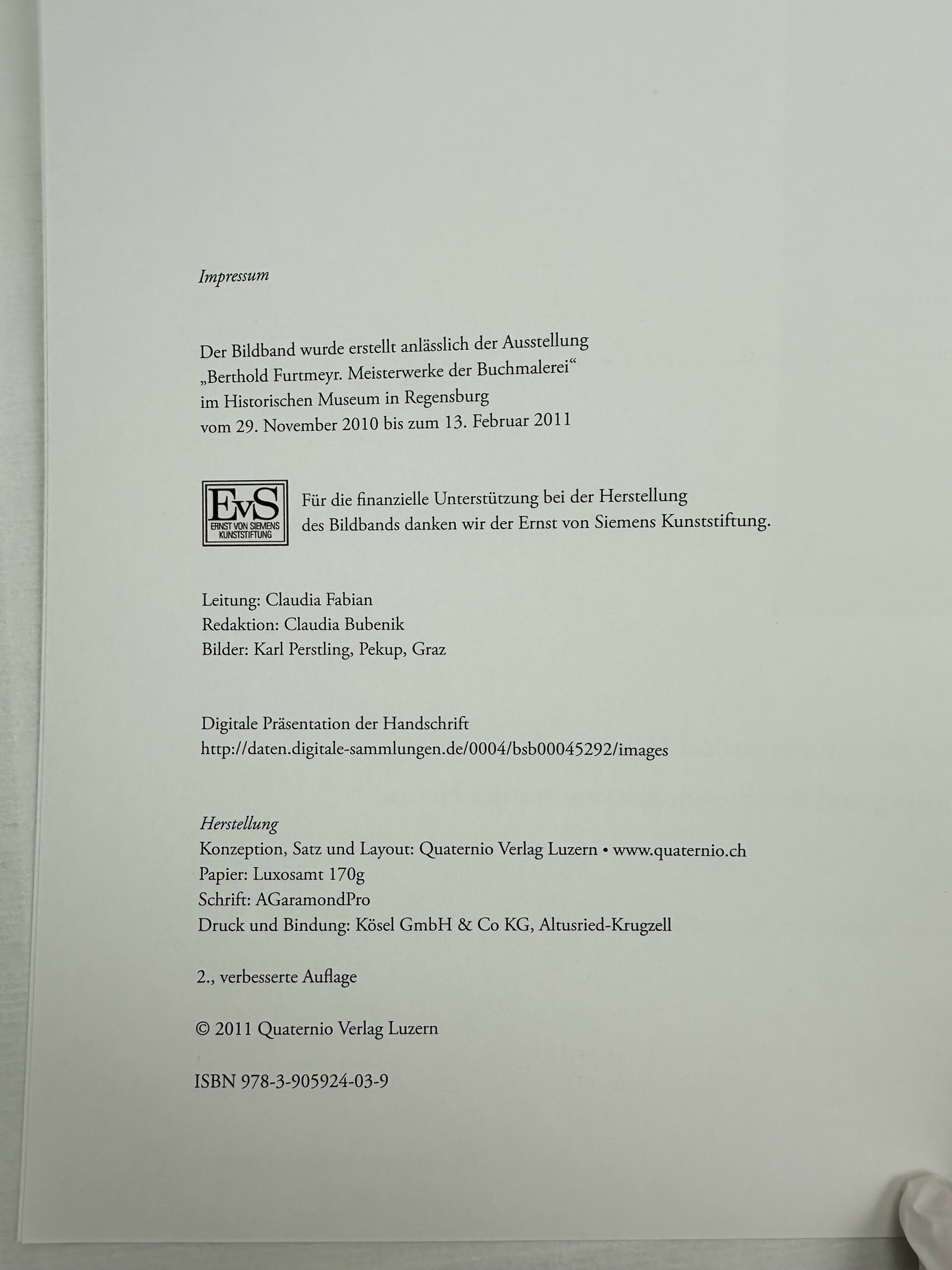 Berthold Furtmeyr – Illuminierte Prachthandschriften. – Obrázok 6