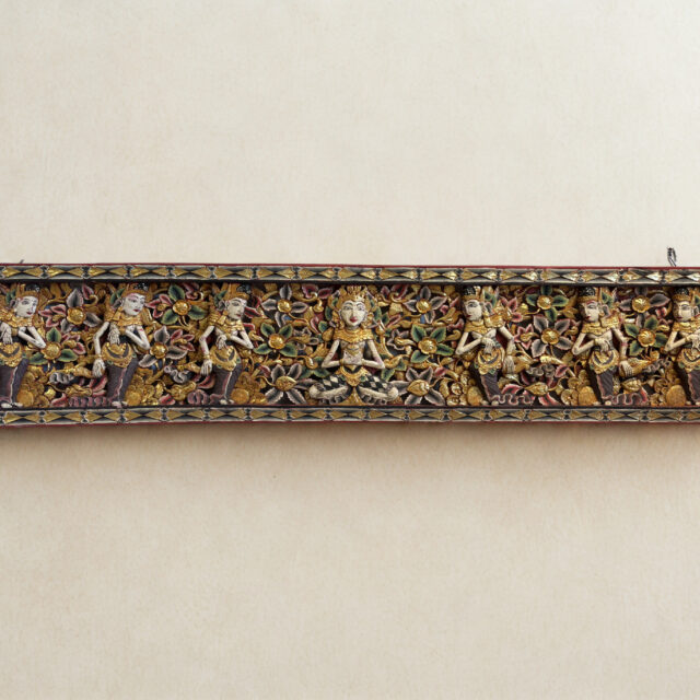 Exclusive Collector’s Set of Balinese Reliefs – Hand-Carved Polychrome Wood