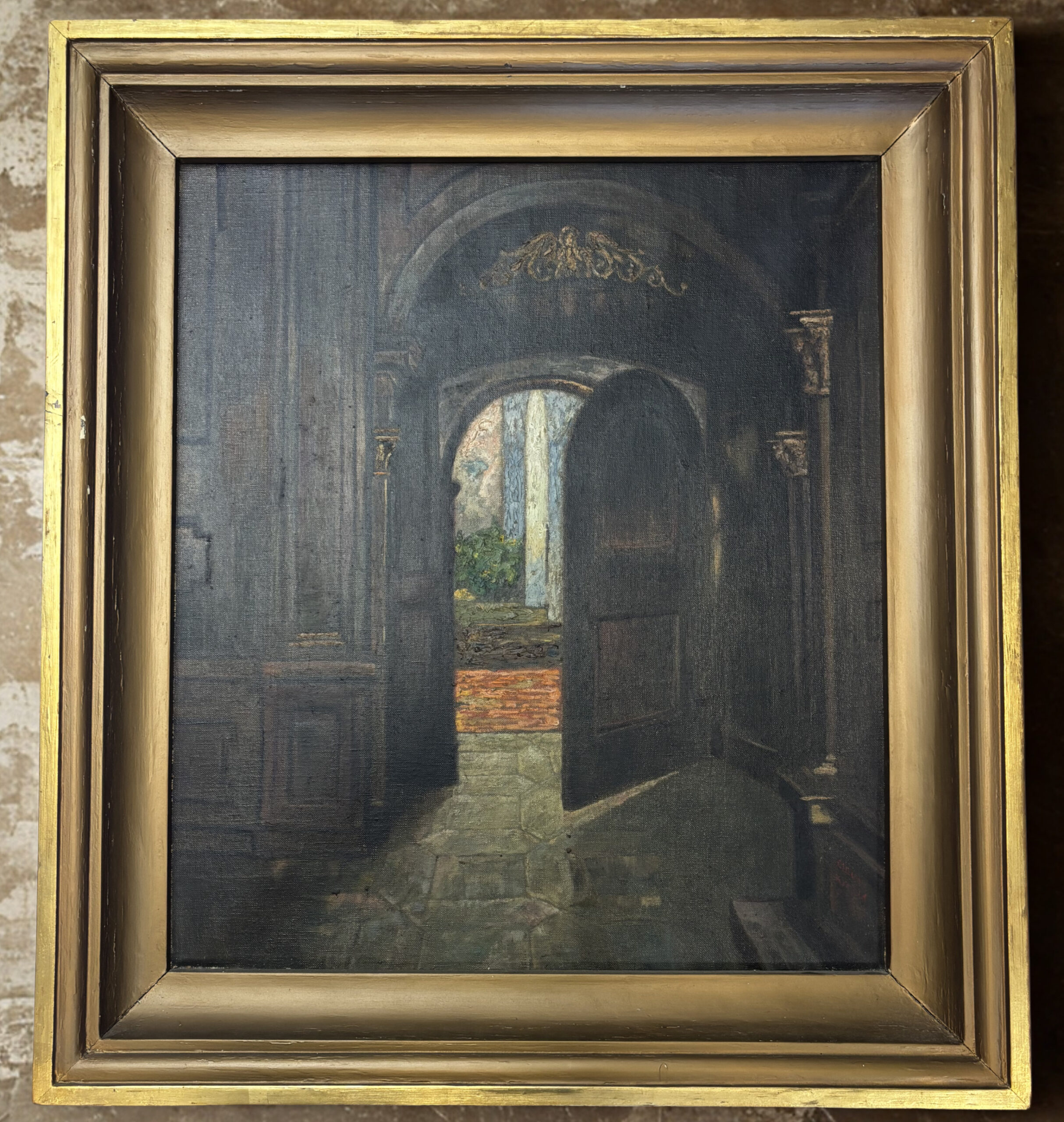 Masterful Chiaroscuro – A Glimpse into the Sunlit Atrium
